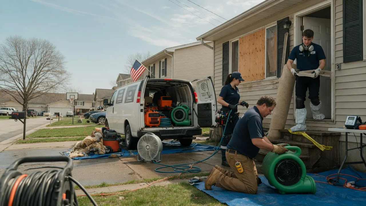 Water Damage Restoration in East Thermopolis, WY near me